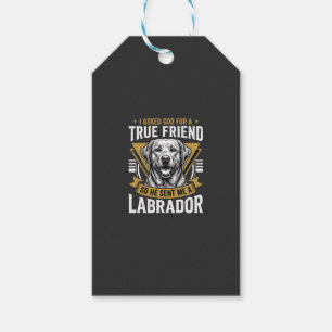 Wahrer Freund Labrador Hund Geschenkanhänger