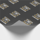 Wahrer Freund Labrador Hund Geschenkpapier (Ecke)