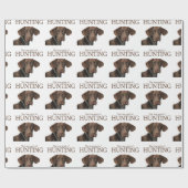 Wahrer Geist des glatten Graubären von Jagd Geschenkpapier (Flach)