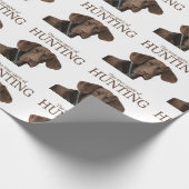 Wahrer Geist des glatten Graubären von Jagd Geschenkpapier (Ecke)