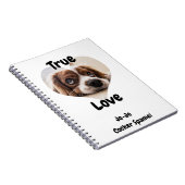 Wahrer Liebe Hund Notizblock (Rechte Seite)