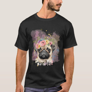 Wahrer Liebe Mops, bester Freund Hund für Hunde Li T-Shirt