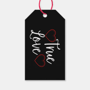 Wahrer Liebe Weißer Valentinstag Geschenkanhänger