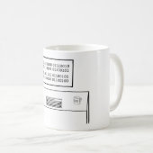 Wahrer Nerd in binär verschlüsseltem ASCII Kaffeetasse (VorderseiteRechts)