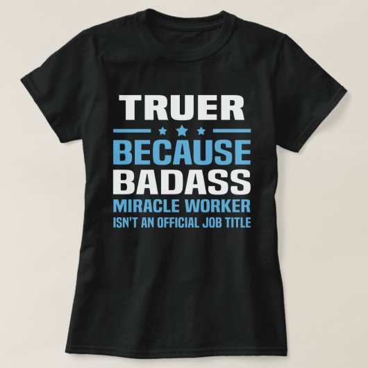 Wahrer T-Shirt (Design vorne)