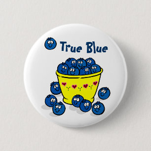 Wahres Blau Button