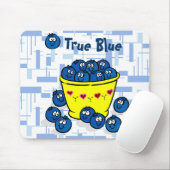 Wahres Blau Mousepad (Mit Mouse)