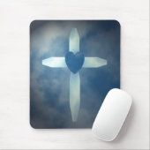 Wahres Blau Mousepad (Mit Mouse)