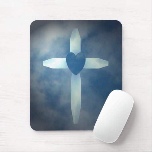 Wahres Blau Mousepad (Mit Mouse)