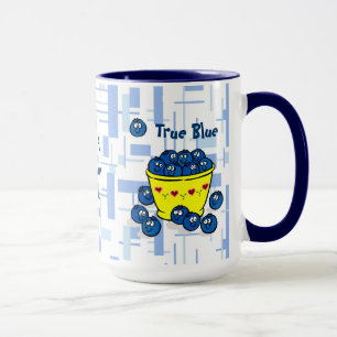 Wahres Blau Tasse