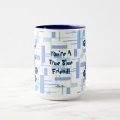 Wahres Blau Tasse (Zentrum)