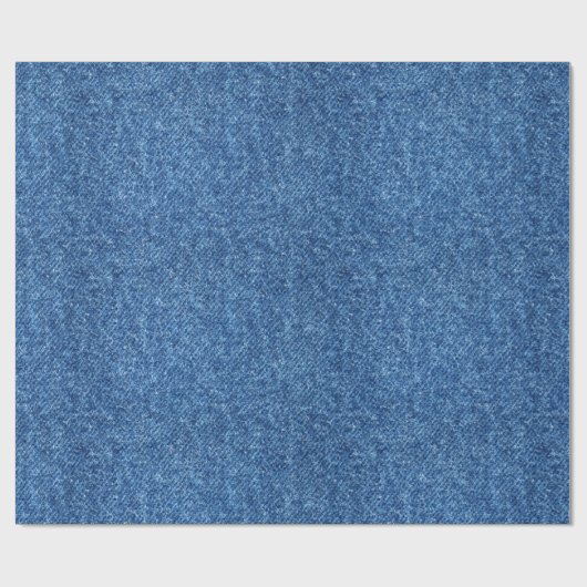 Wahres blaues geschenkpapier (Flach)
