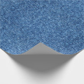 Wahres blaues geschenkpapier (Ecke)