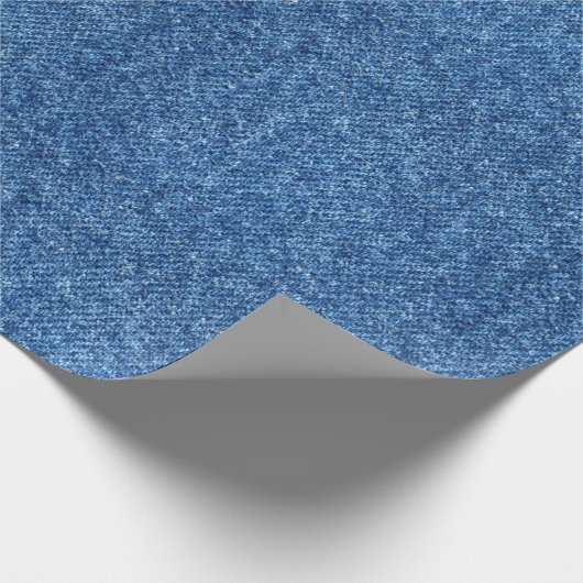 Wahres blaues geschenkpapier (Ecke)