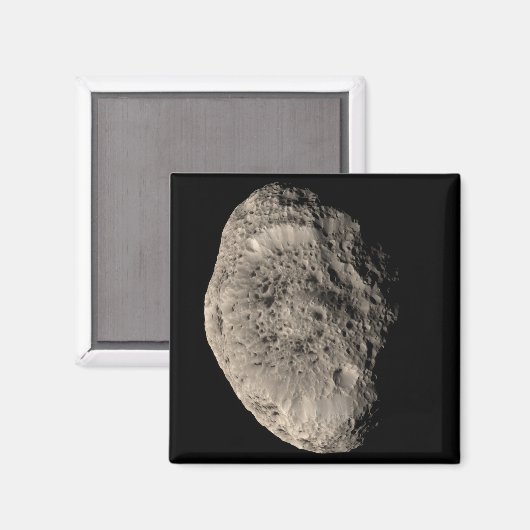 Wahres Farbmosaik des Saturnmonds Hyperion Magnet (Vorderseite/Rückseite)