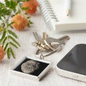 Wahres Farbmosaik des Saturnmonds Hyperion Schlüsselanhänger (Seite)