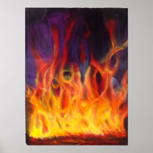 Wahres Feuer Poster (Vorne)