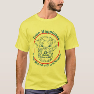 Wahres Glück mit einem Schnoodle T-Shirt