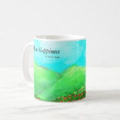 Wahres Glück Tasse (Vorderseite Links)