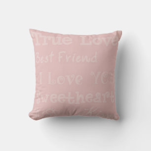 Wahres Kissen Liebe-Schatzevalentines Tages