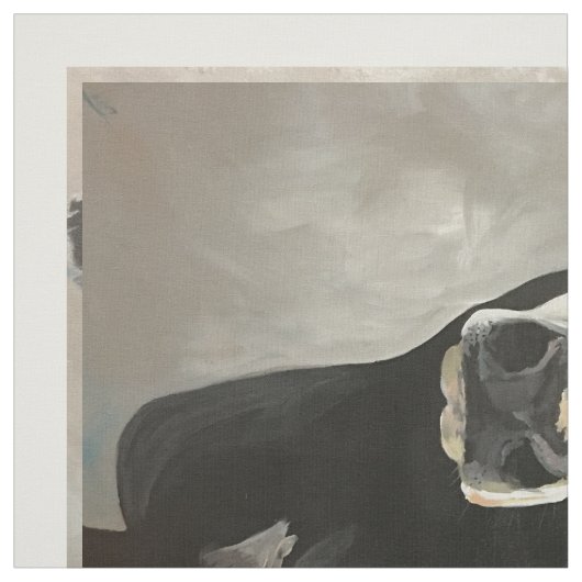 Wahres Korn-Kuhgewebe Stoff (Muster)