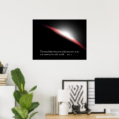 Wahres Licht Poster (Heimbüro)