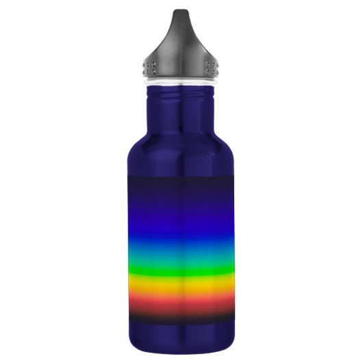 Wahres Solarspektrum Edelstahlflasche (Links)