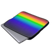 Wahres Solarspektrum Laptopschutzhülle (Vorne Knopf)