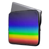 Wahres Solarspektrum Laptopschutzhülle (Vorderseite Links)