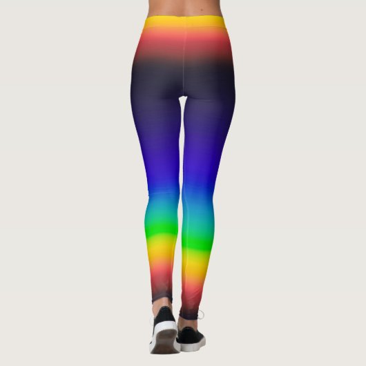 Wahres Solarspektrum Leggings (Rückseite)