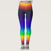 Wahres Solarspektrum Leggings (Vorderseite)