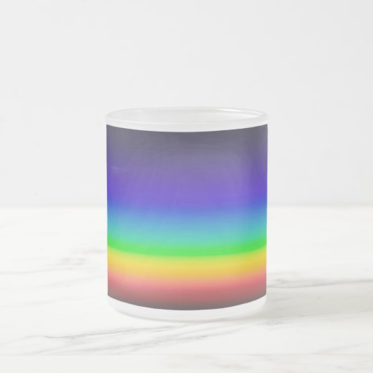 Wahres Solarspektrum Mattglastasse (Mittel)