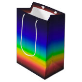 Wahres Solarspektrum Mittlere Geschenktüte (Vorderseite Schrägansicht)