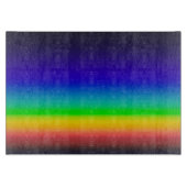 Wahres Solarspektrum Schneidebrett (Vorderseite)