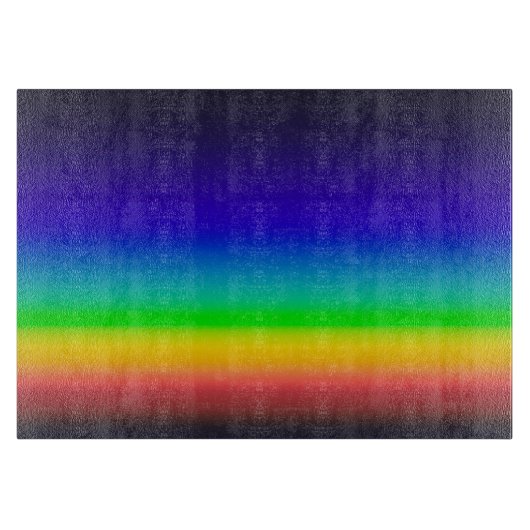 Wahres Solarspektrum Schneidebrett (Vorderseite)