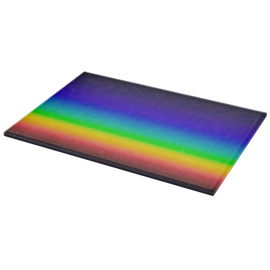 Wahres Solarspektrum Schneidebrett (Ecke)