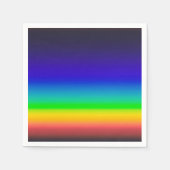 Wahres Solarspektrum Serviette (Vorderseite)