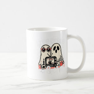Wahres Verbrechen und Chill Funny Halloween, Niedl Kaffeetasse