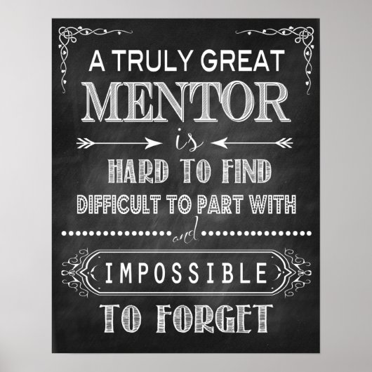 Wahrhaft Great Mentor Poster (Vorne)