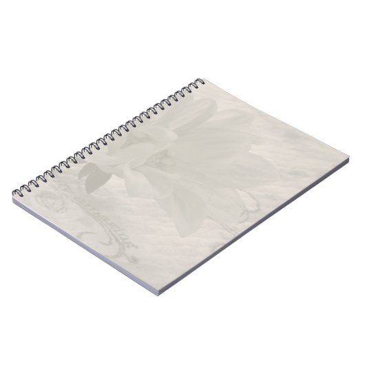 Wahrhaft Phantastisch Dahlia Notizblock (Linke Seite)