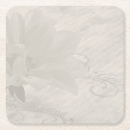 Wahrhaft Phantastisch Dahlia Rechteckiger Pappuntersetzer