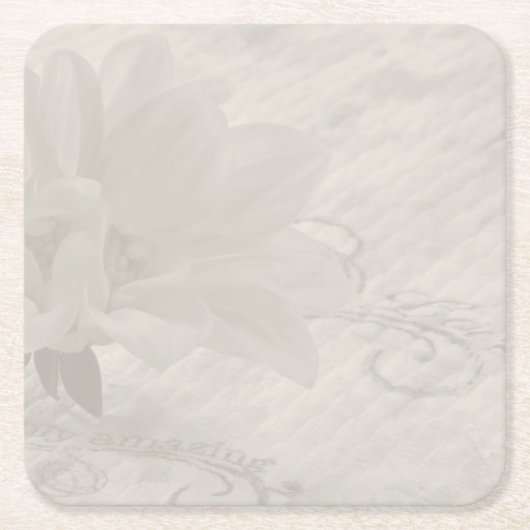 Wahrhaft Phantastisch Dahlia Rechteckiger Pappuntersetzer (Vorderseite)