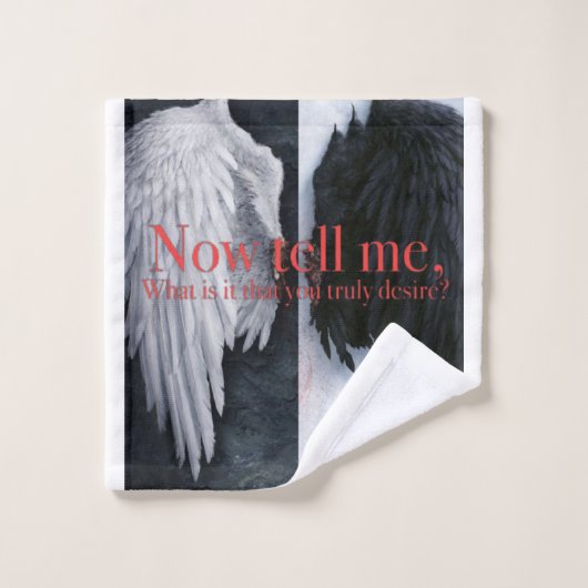 Wahrhaftiges Verlangen Badhandtuch Set (Waschlappen)