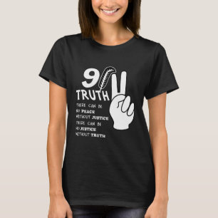 Wahrheit 911 kein Frieden ohne Gerechtigkeit T-Shirt
