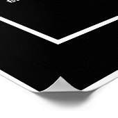 Wahrheit auf Hebräisch Poster (Ecke)