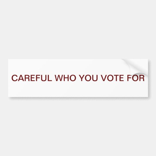 Wahrheit Autoaufkleber (Vorne)