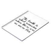 Wahrheit bleibt notizblock (Linke Seite)