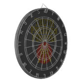 Wahrheit, Freiheit, Forever Dart Board Dartscheibe (Vorderseite Links)