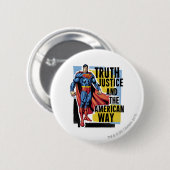 Wahrheit, Gerechtigkeit Button (Vorne & Hinten)