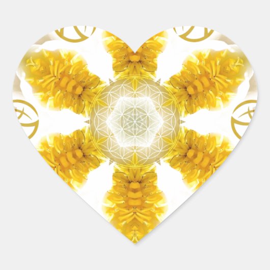 Wahrheit Herz-Aufkleber (Vorderseite)